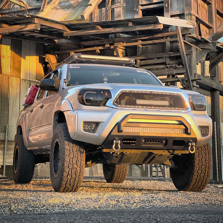 2012-2015 TOYOTA TACOMA PROLITE FRONT WINCH BUMPER Chassis Unlimited Inc.