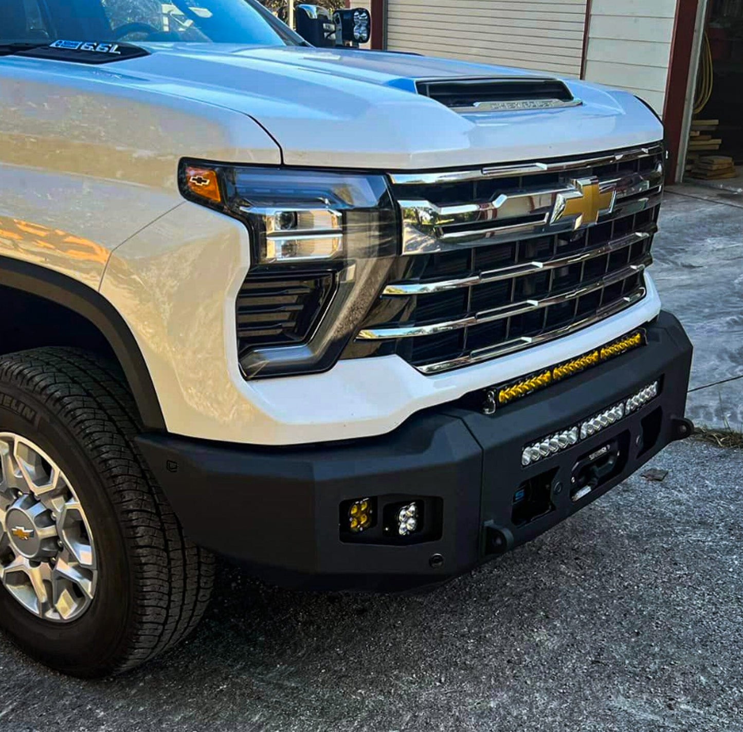 2024+ CHEVY SILVERADO 2500/3500 ATTITUDE FRONT WINCH BUMPER Chassis Unlimited Inc.