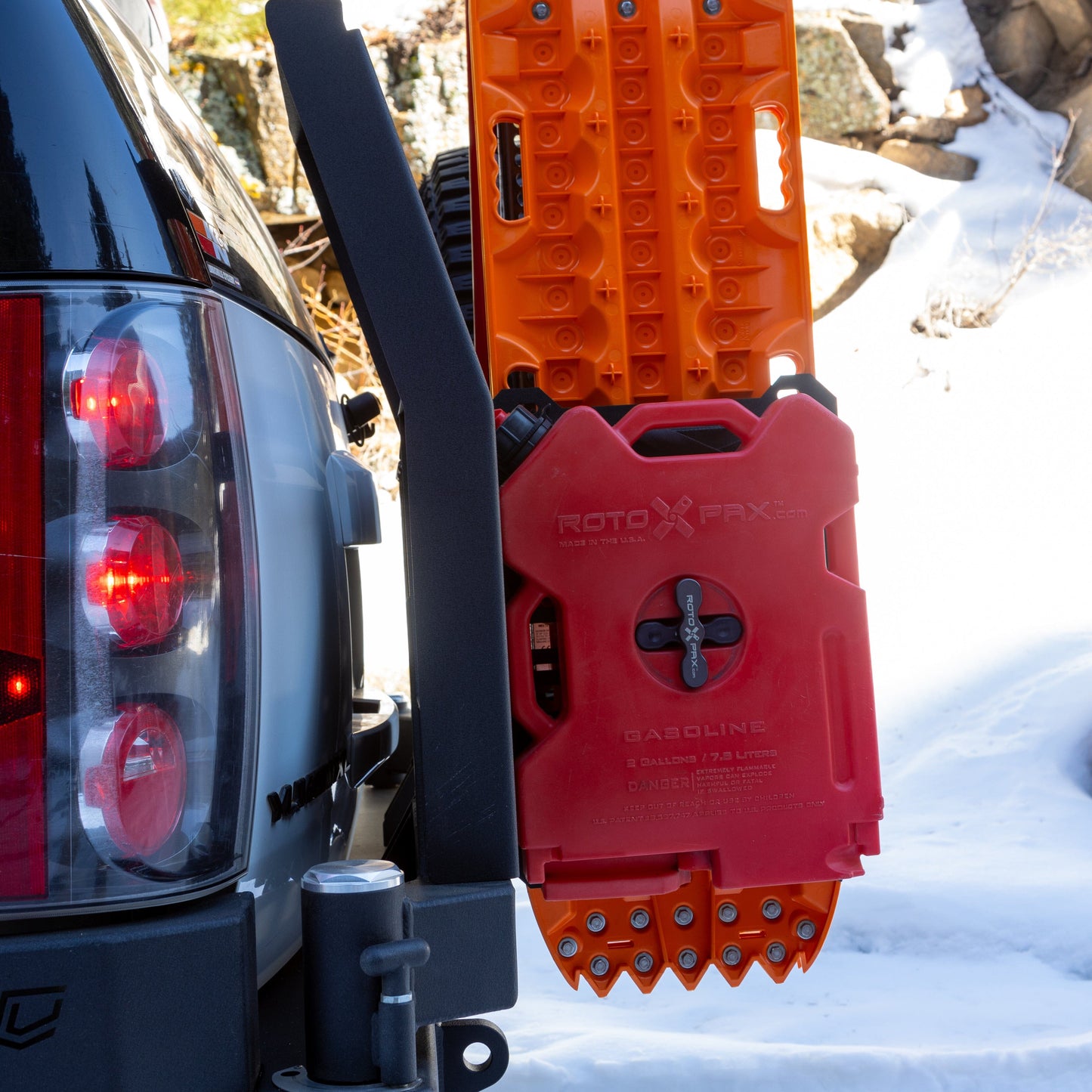 Universal Overland Accessory Mount - FITS SWING OUT BUMPERS Chassis Unlimited Inc.