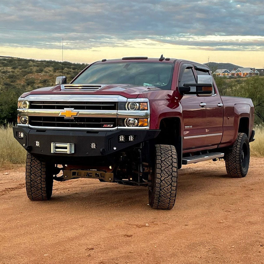 2015-2019 CHEVY SILVERADO 2500/3500 OCTANE FRONT WINCH BUMPER Chassis Unlimited Inc.