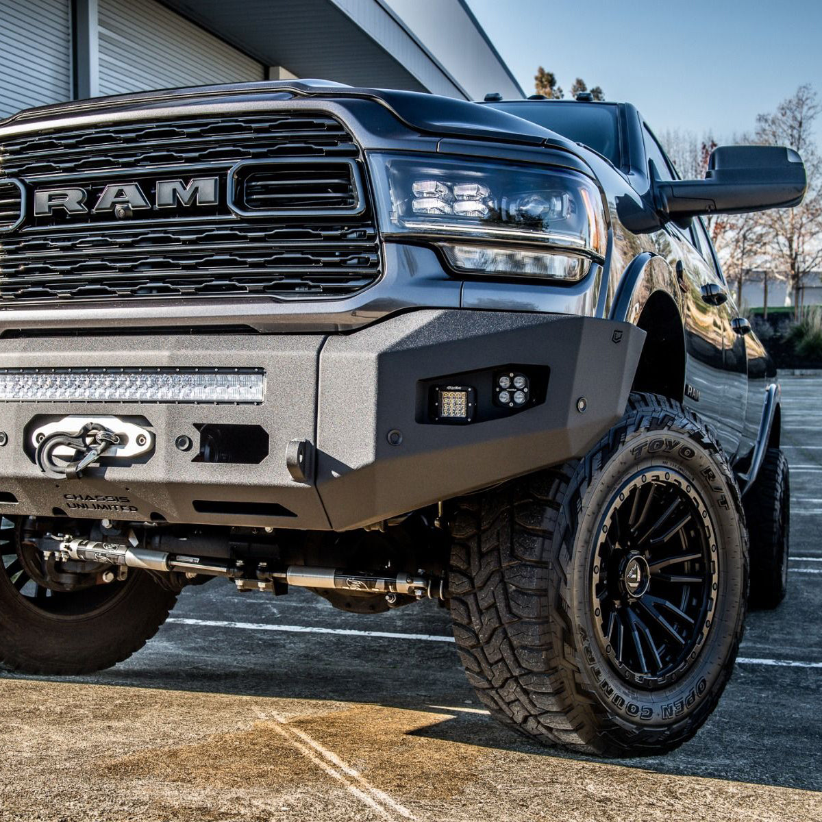 2019-2022 RAM 2500/3500 ATTITUDE SERIES FRONT WINCH BUMPER Chassis Unlimited Inc.