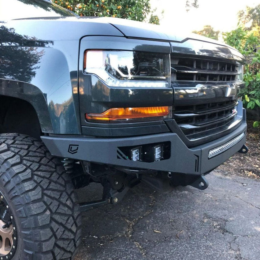 2016-2018 CHEVROLET SILVERADO 1500 OCTANE FRONT WINCH BUMPER Chassis Unlimited Inc.