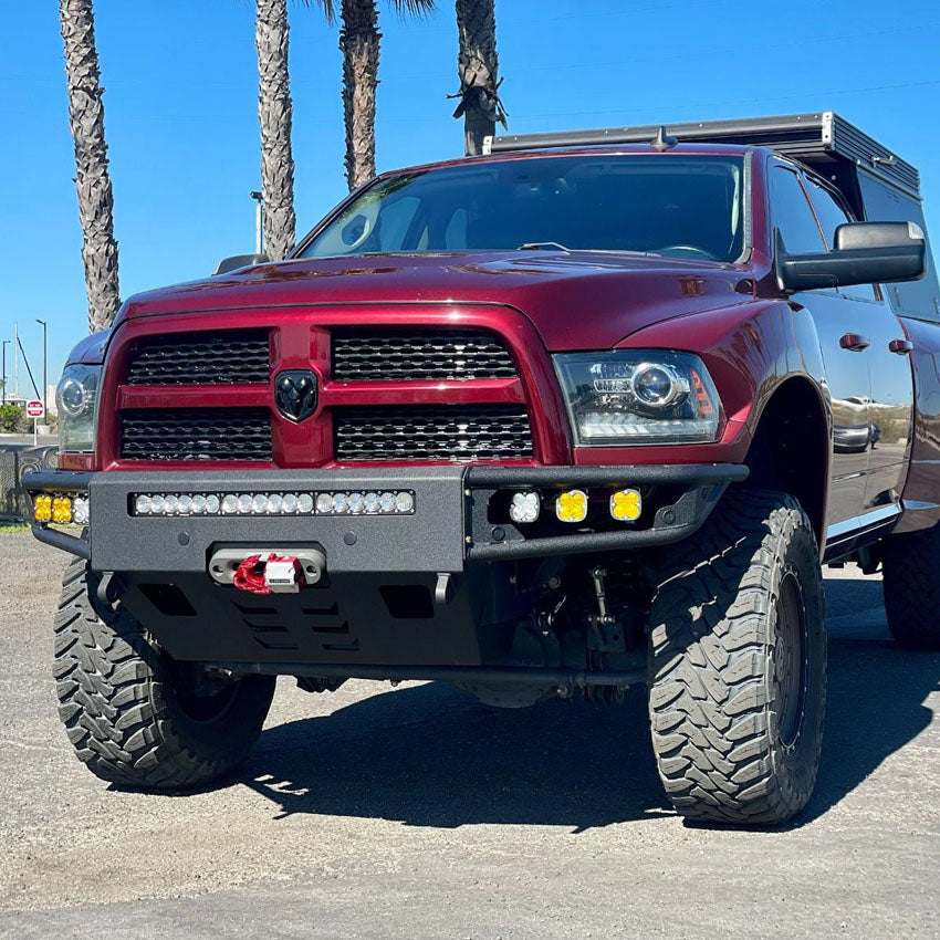 2010-2018 RAM 2500/3500 DIABLO FRONT WINCH BUMPER Chassis Unlimited Inc.