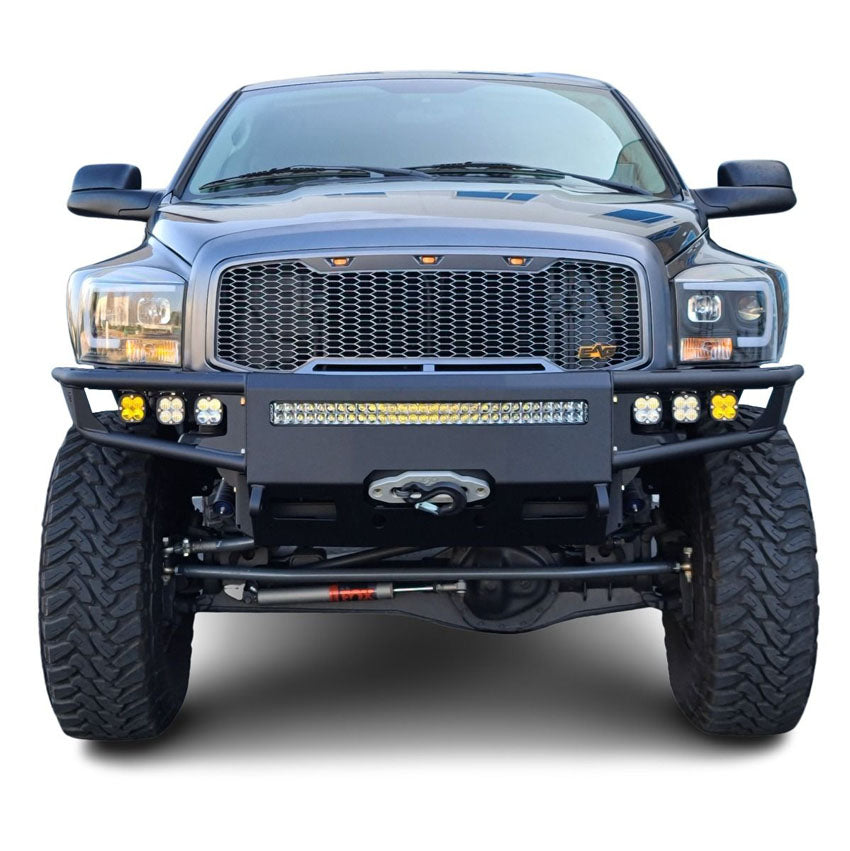 2006-2009 RAM 2500/3500 DIABLO FRONT WINCH BUMPER Chassis Unlimited Inc. 