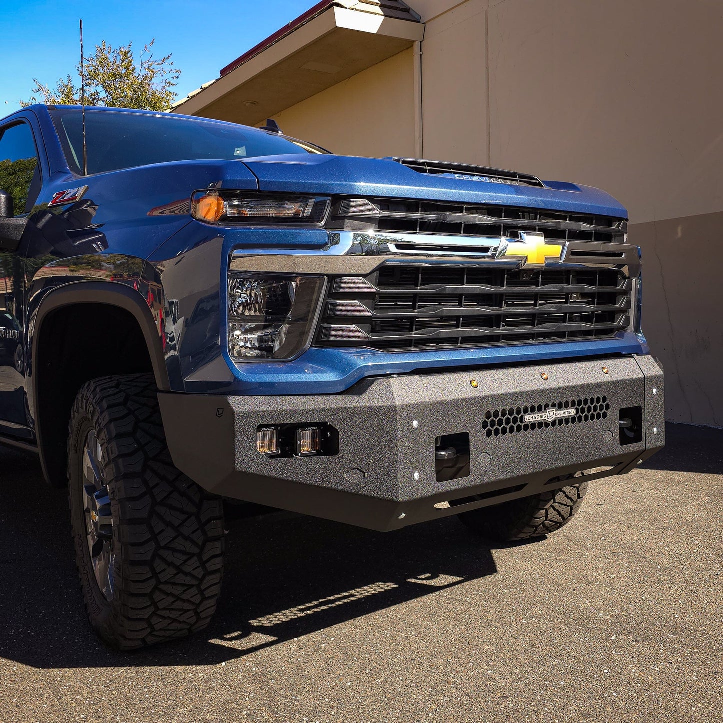 2024 Chevy Silverado 2500/3500 Fuel Series Front Bumper by Chassis Unlimited Inc. 