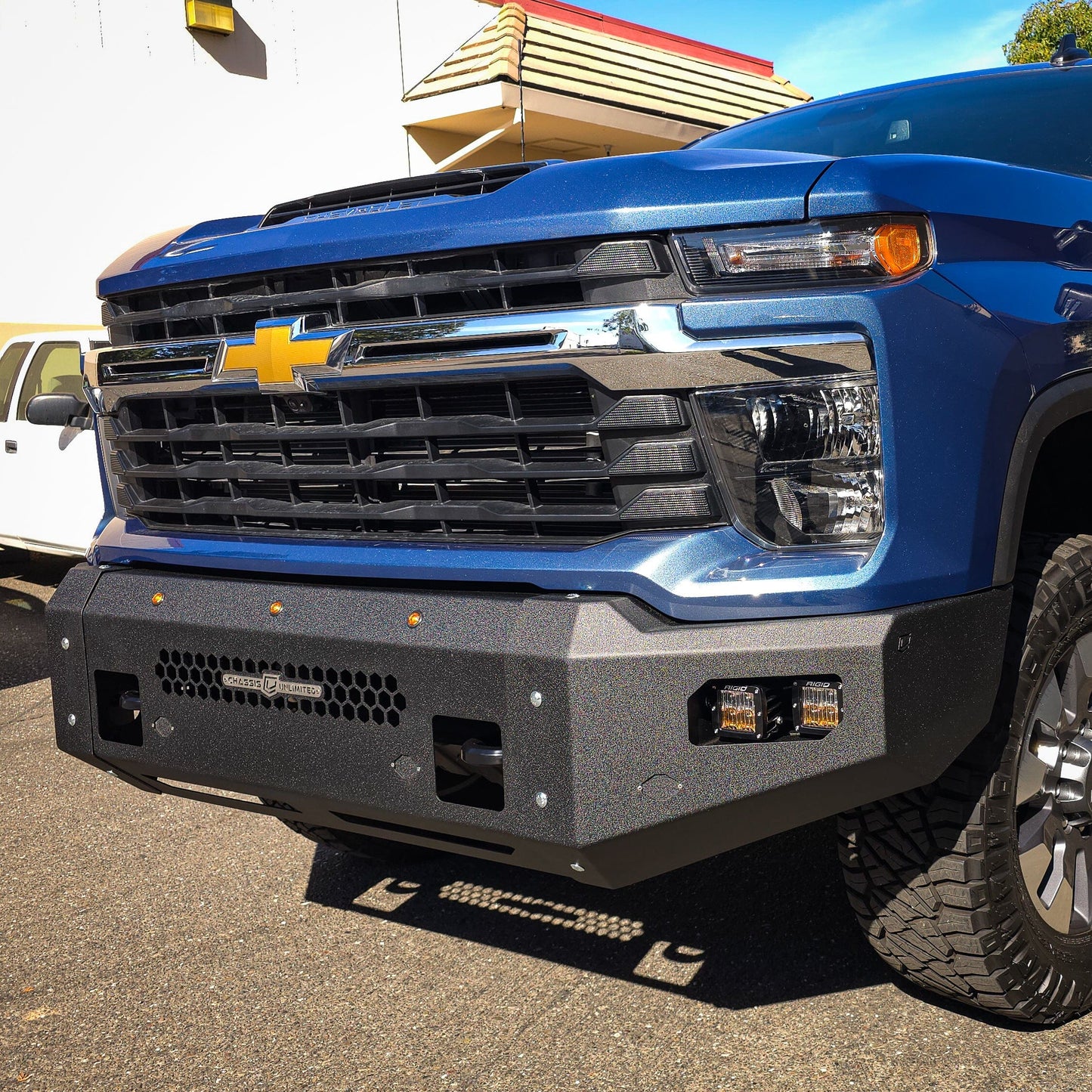 2024 Chevy Silverado 2500/3500 Fuel Series Front Bumper by Chassis Unlimited Inc. 