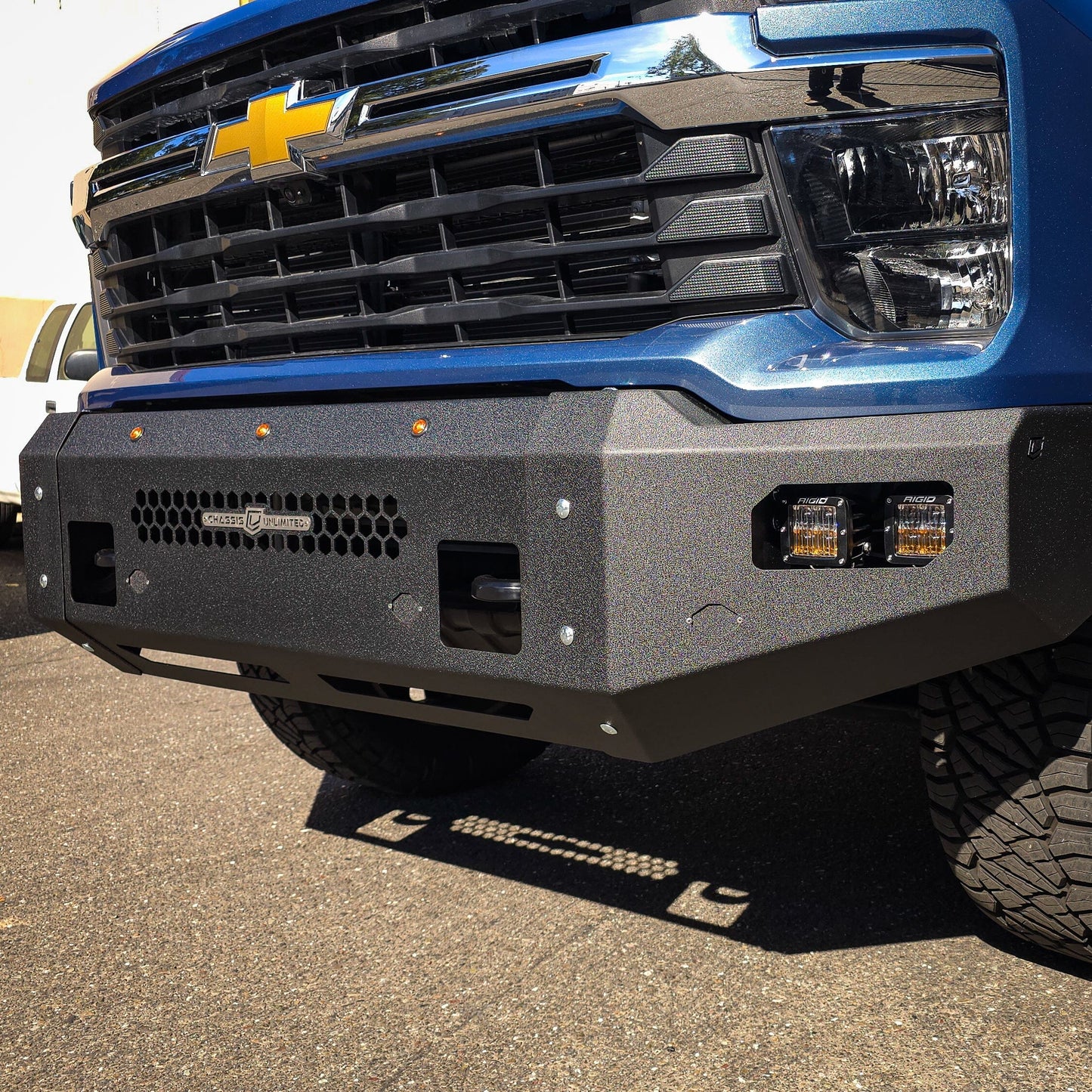 2024 Chevy Silverado 2500/3500 Fuel Series Front Bumper by Chassis Unlimited Inc. 