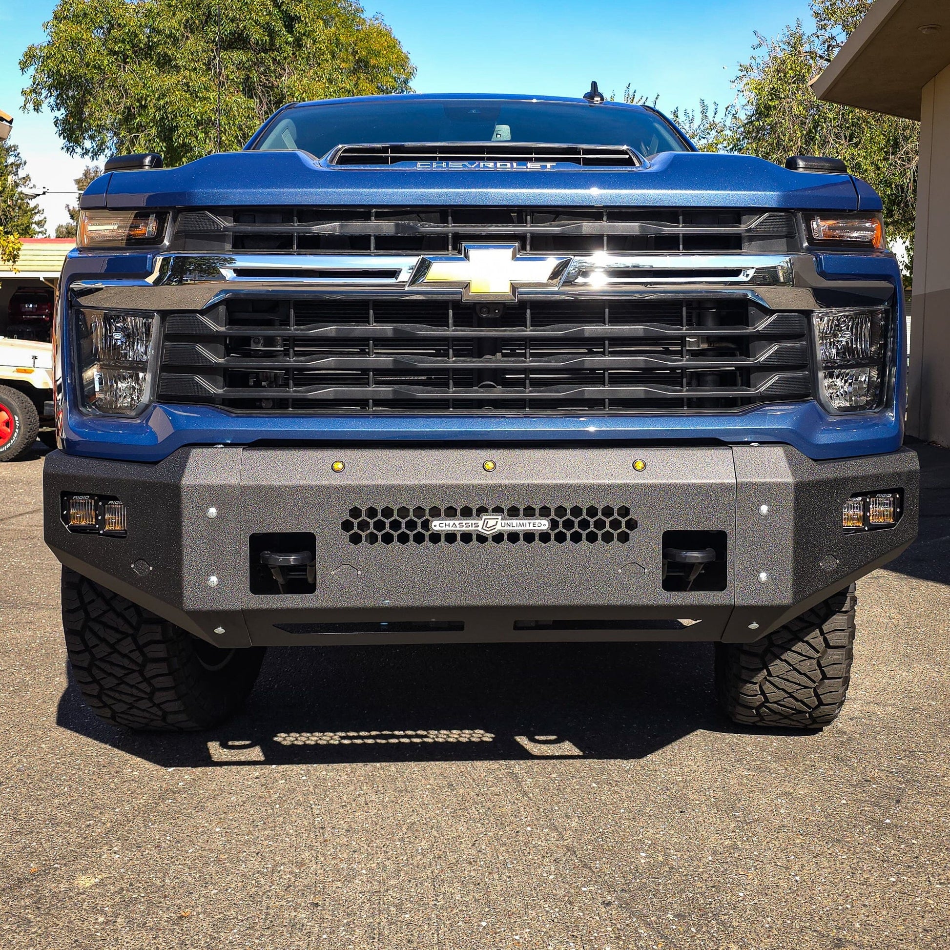 2024 Chevy Silverado 2500/3500 Fuel Series Front Bumper by Chassis Unlimited Inc. 