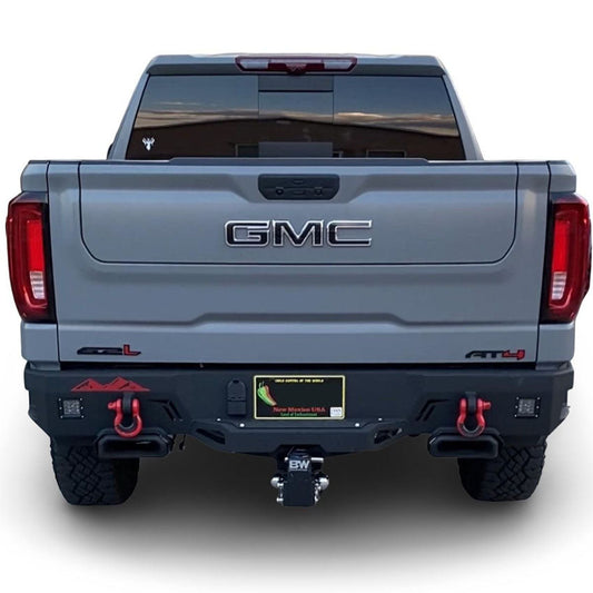 2019-2022 GMC SIERRA 1500 OCTANE REAR BUMPER Chassis Unlimited Inc. 