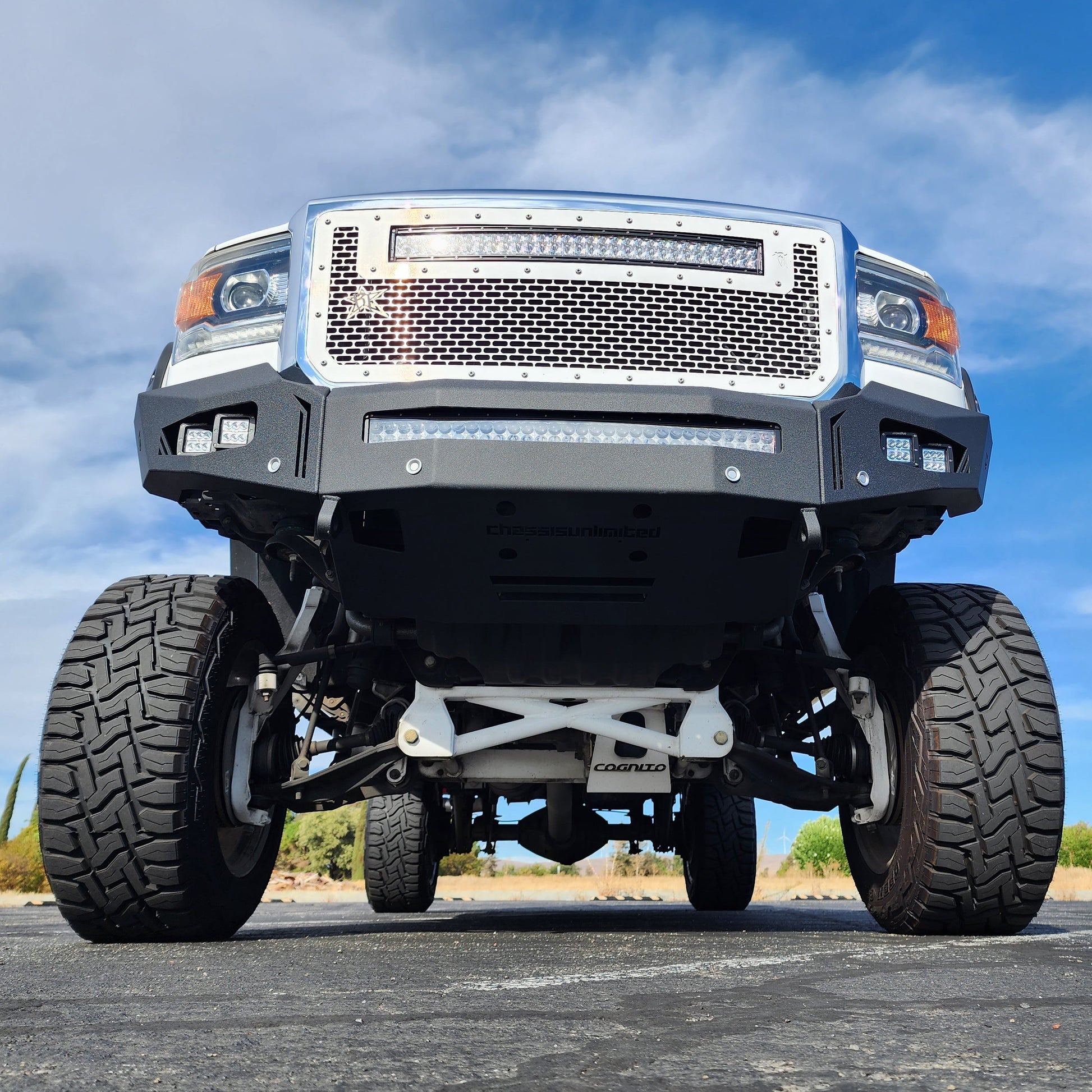 2015-2019 GMC 2500HD/3500HD Octane Series Front Bumper by Chassis Unlimited Inc. 