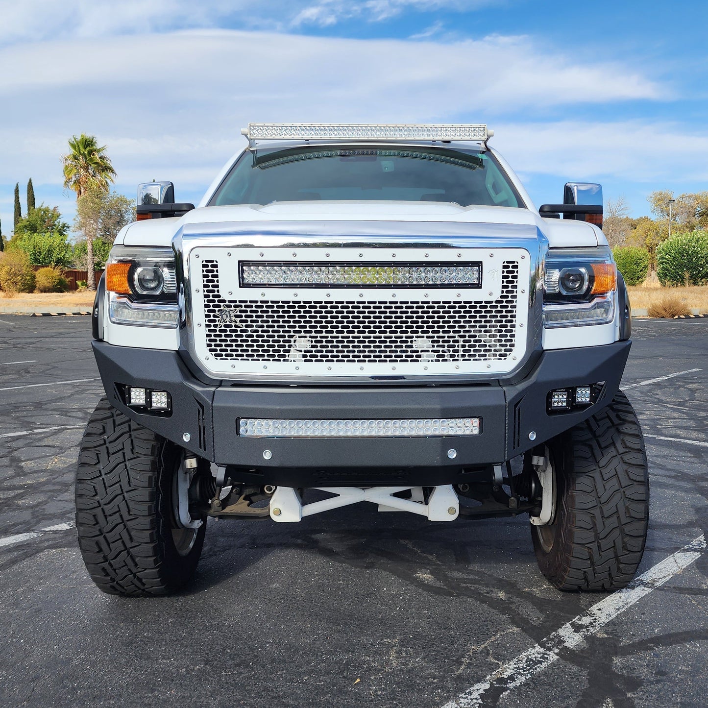 2015-2019 GMC 2500HD/3500HD Octane Series Front Bumper by Chassis Unlimited Inc. 