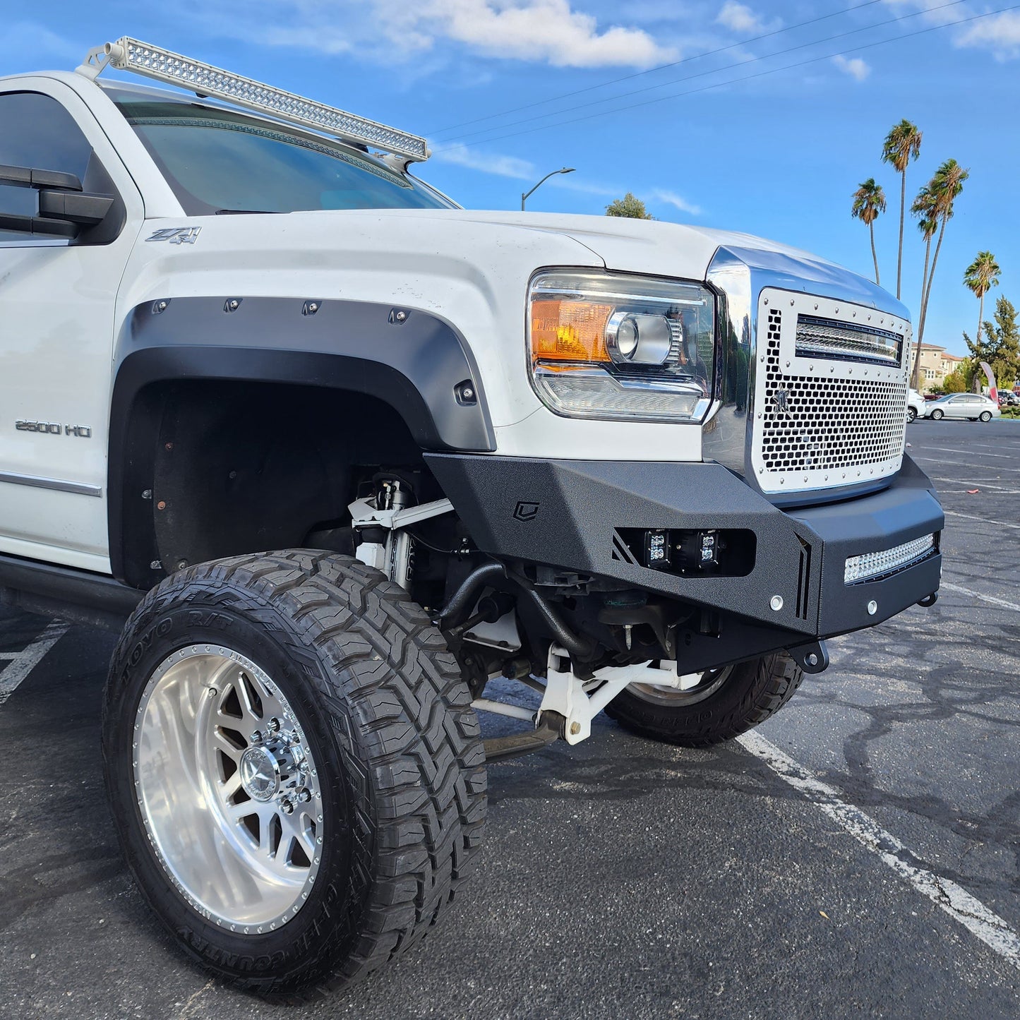 2015-2019 GMC 2500HD/3500HD Octane Series Front Bumper by Chassis Unlimited Inc. 