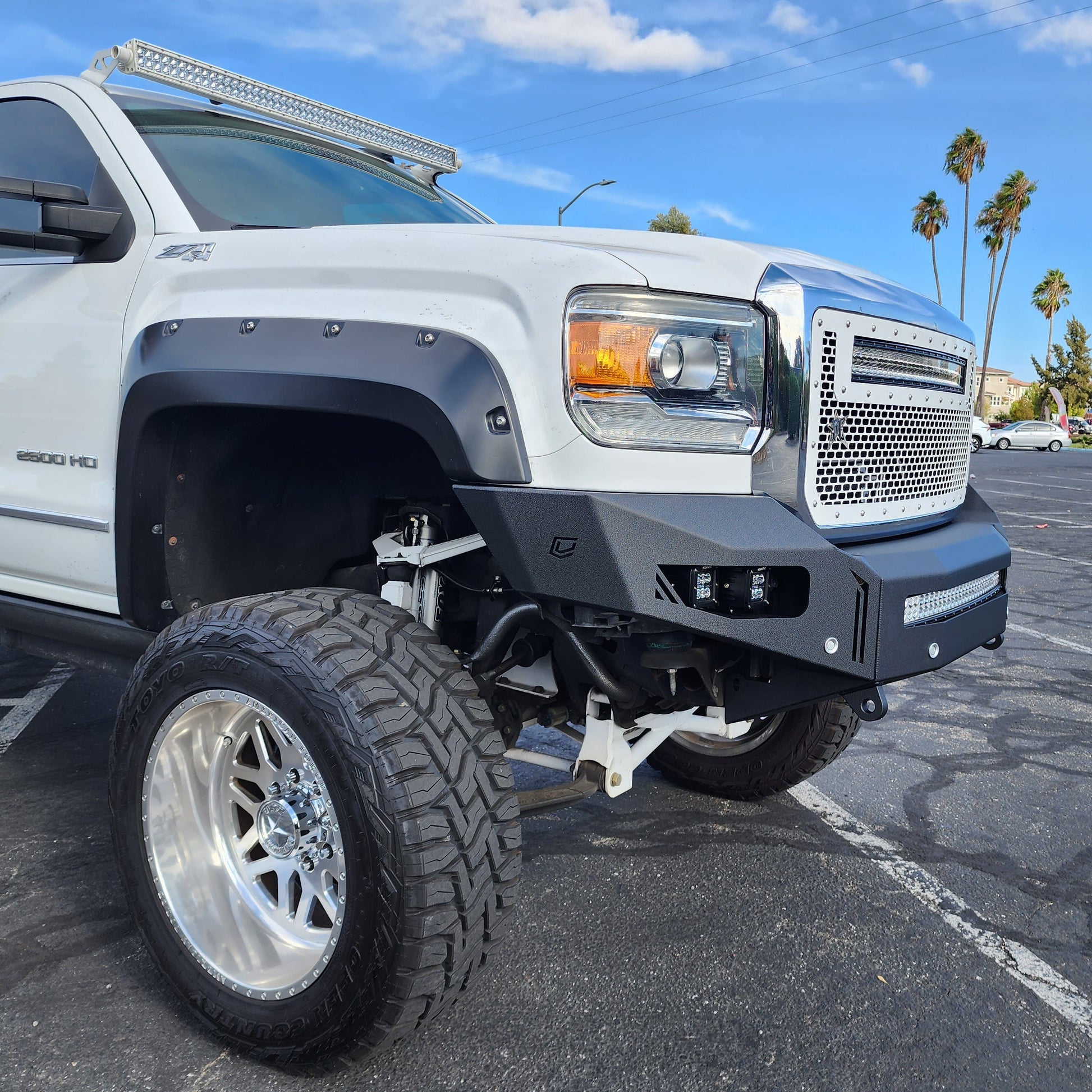 2015-2019 GMC 2500HD/3500HD Octane Series Front Bumper by Chassis Unlimited Inc. 