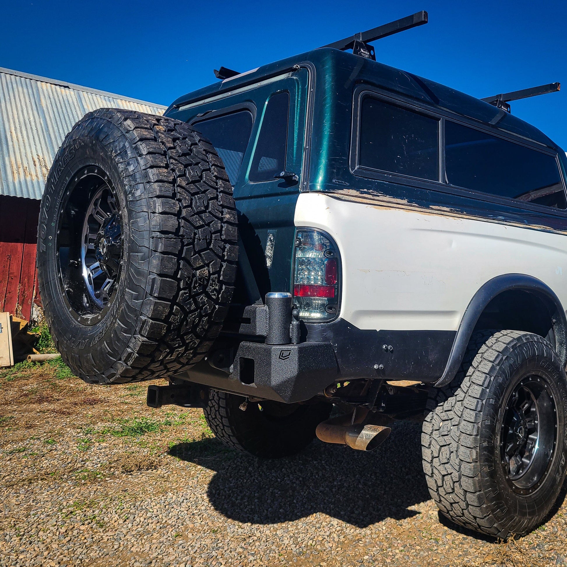 1995-2004 Toyota Tacoma Swing Out Rear Bumper by Chassis Unlimited Inc. 