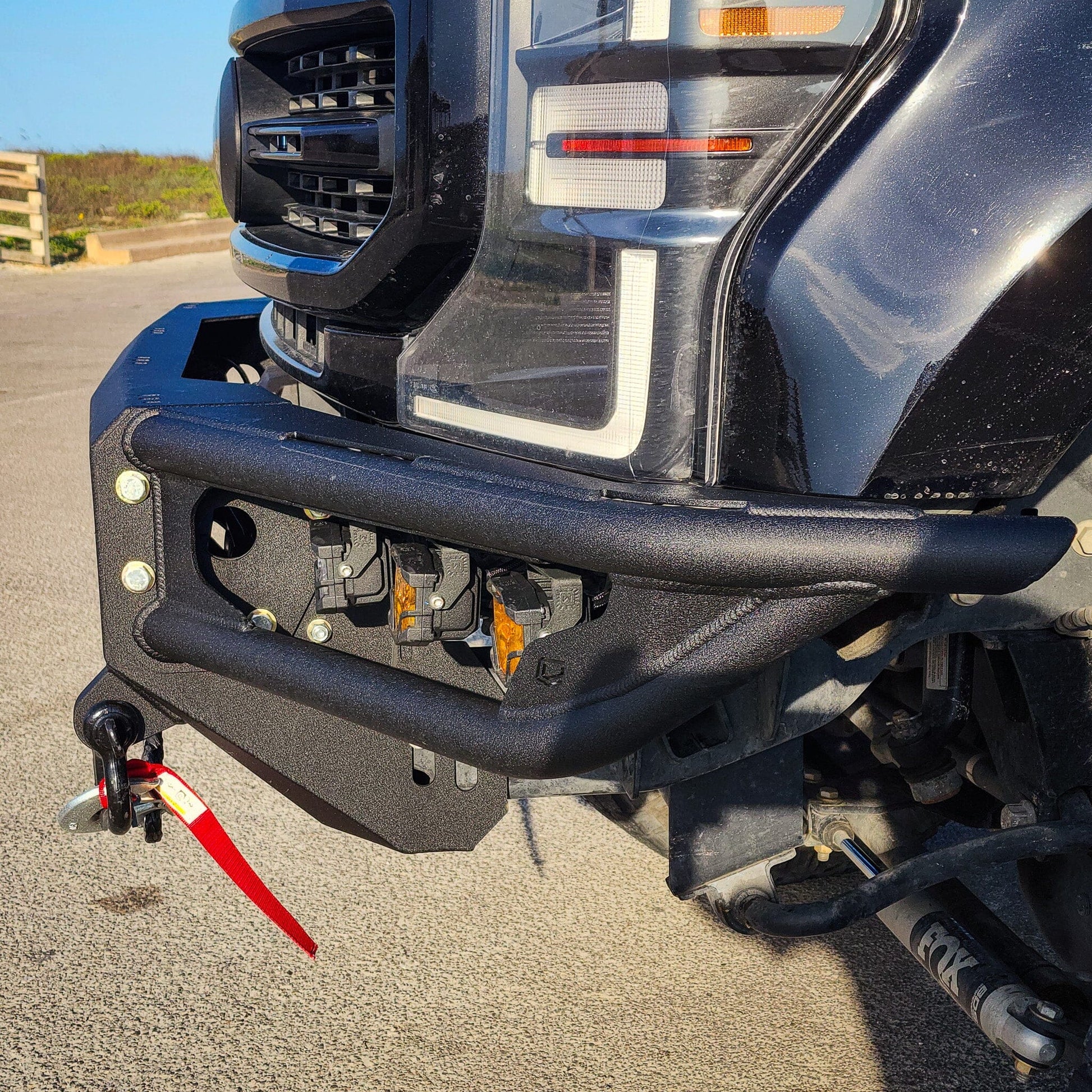 2017-2022 FORD SUPERDUTY F250/F350 DIABLO FRONT WINCH BUMPER Chassis Unlimited Inc. 