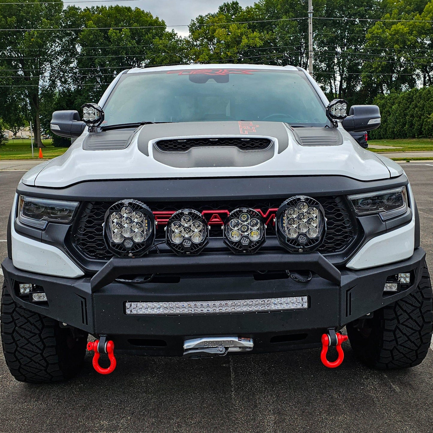 2021-2022 RAM TRX Octane Front Winch Bumper by Chassis Unlimited Inc. 