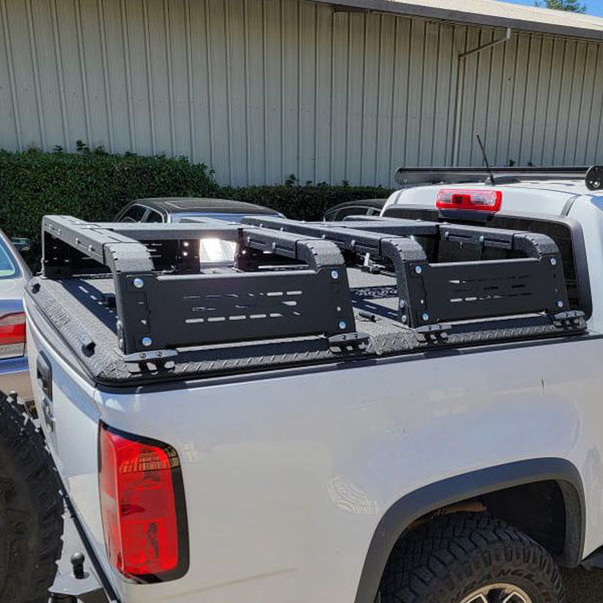 THORAX BED RACK SYSTEM- FITS DIAMOND BACK COVERS 2015-2020 CHEVY COLORADO/GMC CANYON Chassis Unlimited Inc. 