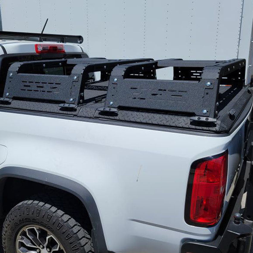 THORAX BED RACK SYSTEM- FITS DIAMOND BACK COVERS 2015-2020 CHEVY COLORADO/GMC CANYON Chassis Unlimited Inc. 