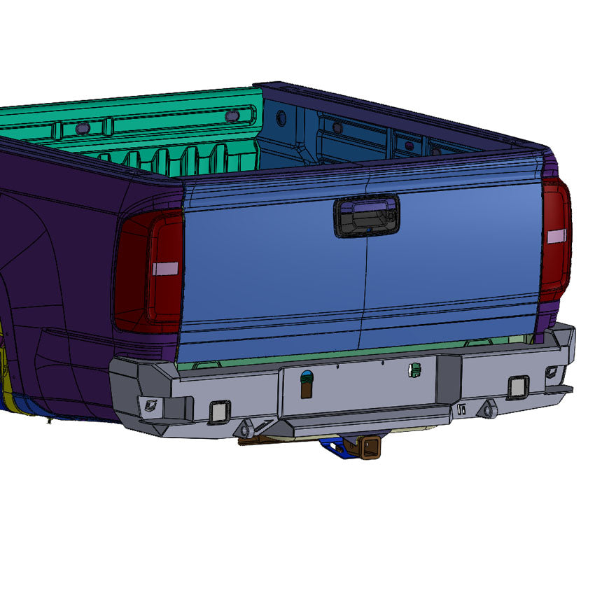 buy 2015-2020 chevy colorado / zr2 / gmc canyon octane rear bumper