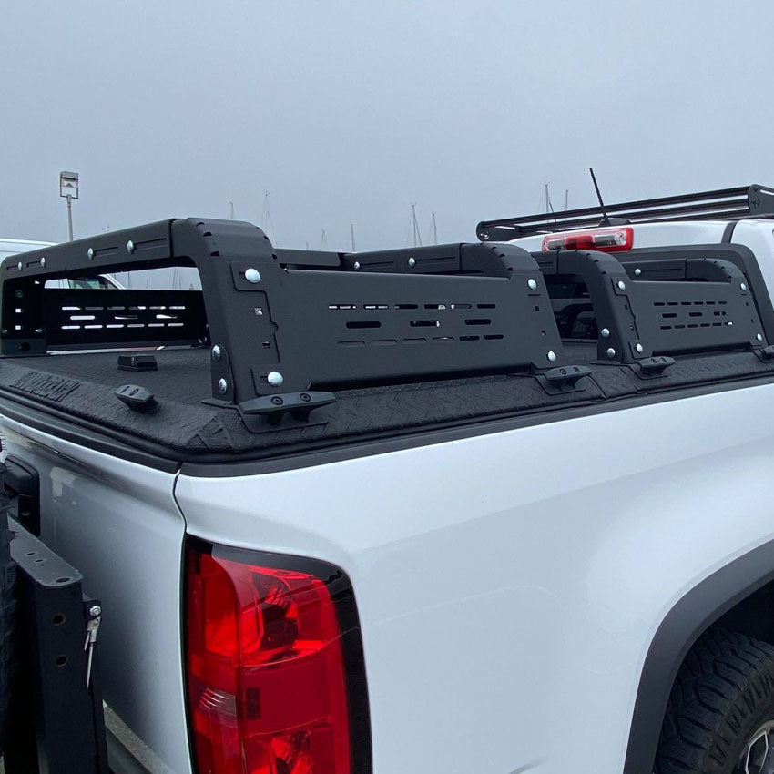 THORAX BED RACK SYSTEM- FITS DIAMOND BACK COVERS 2015-2020 CHEVY COLORADO/GMC CANYON Chassis Unlimited Inc. 