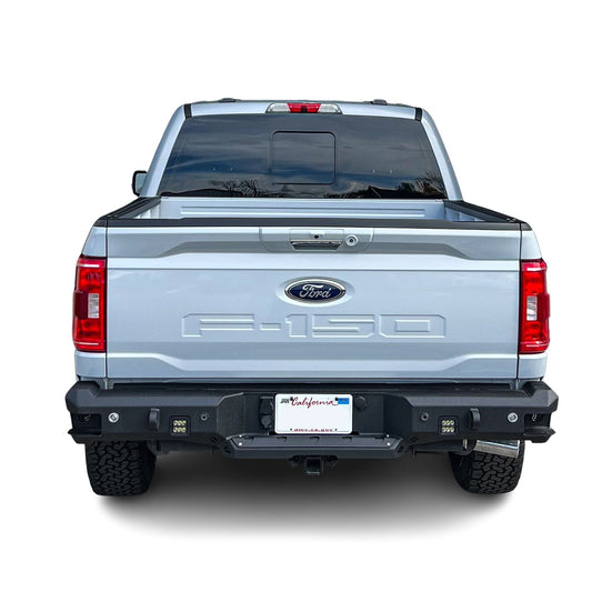 Heavy-Duty 2021-2023 Ford F150 with the Octane Rear Bumper by Chassis Unlimited Inc. 