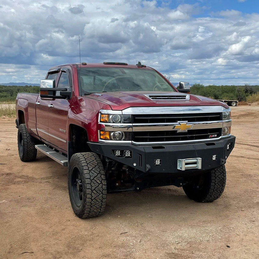 2015-2019 CHEVY SILVERADO 2500/3500 OCTANE FRONT WINCH BUMPER Chassis Unlimited Inc. 