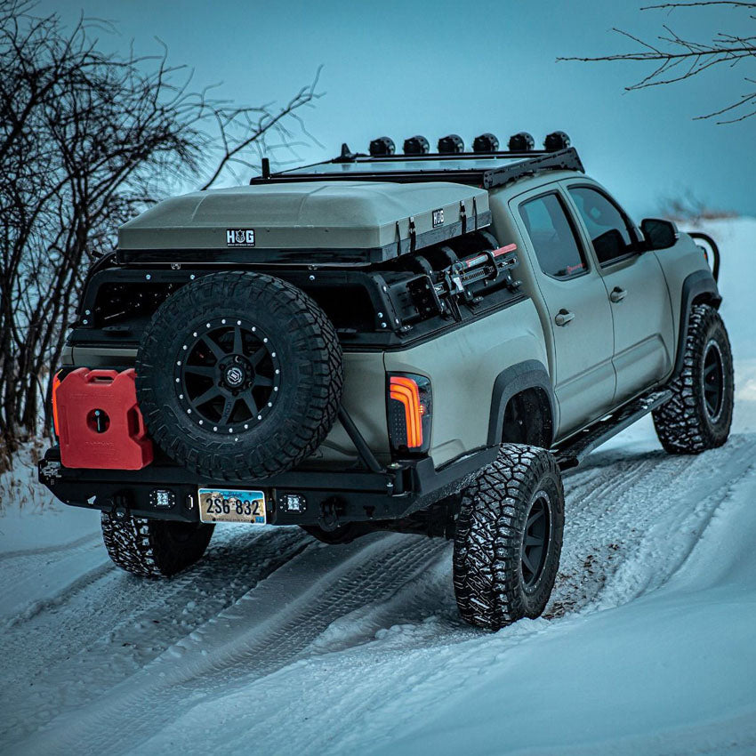 THORAX BED RACK SYSTEM- FITS DIAMOND BACK COVERS 2005-2020 TACOMA Chassis Unlimited Inc. 