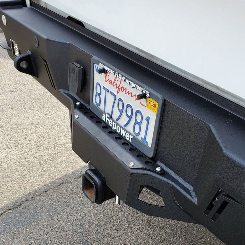 durable 2011-2014 gmc 2500-3500 octane rear bumper