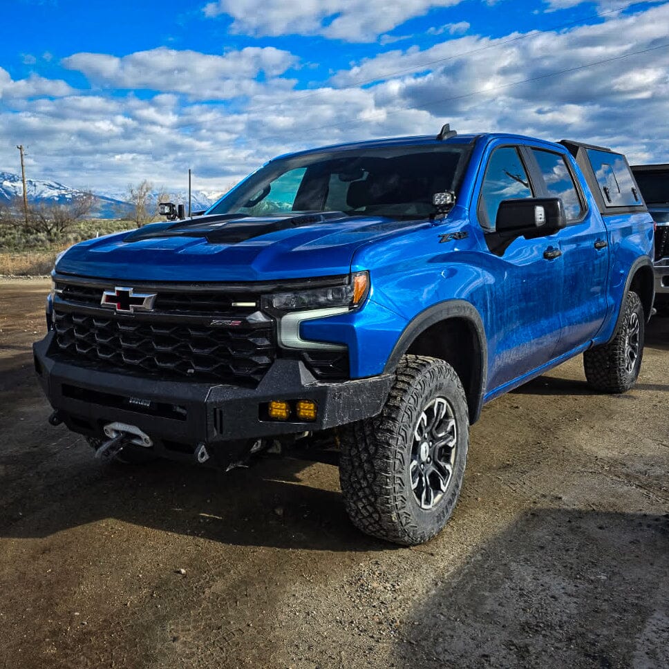 2023-2025 CHEVY 1500 ZR2 OCTANE FRONT WINCH BUMPER Chassis Unlimited Inc. 