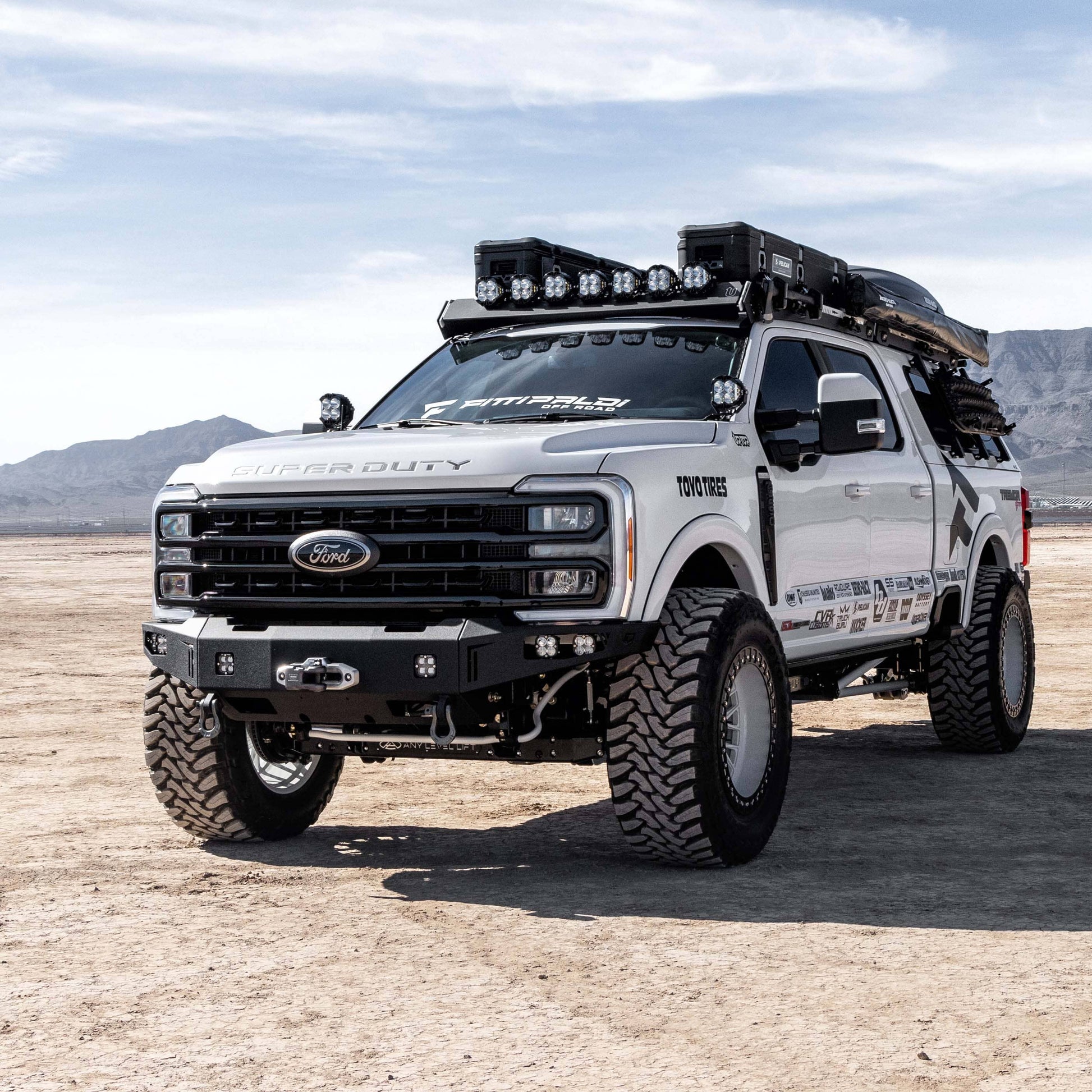 2023+ FORD SUPERDUTY F250/F350 OCTANE SERIES FRONT WINCH BUMPER Chassis Unlimited Inc. 