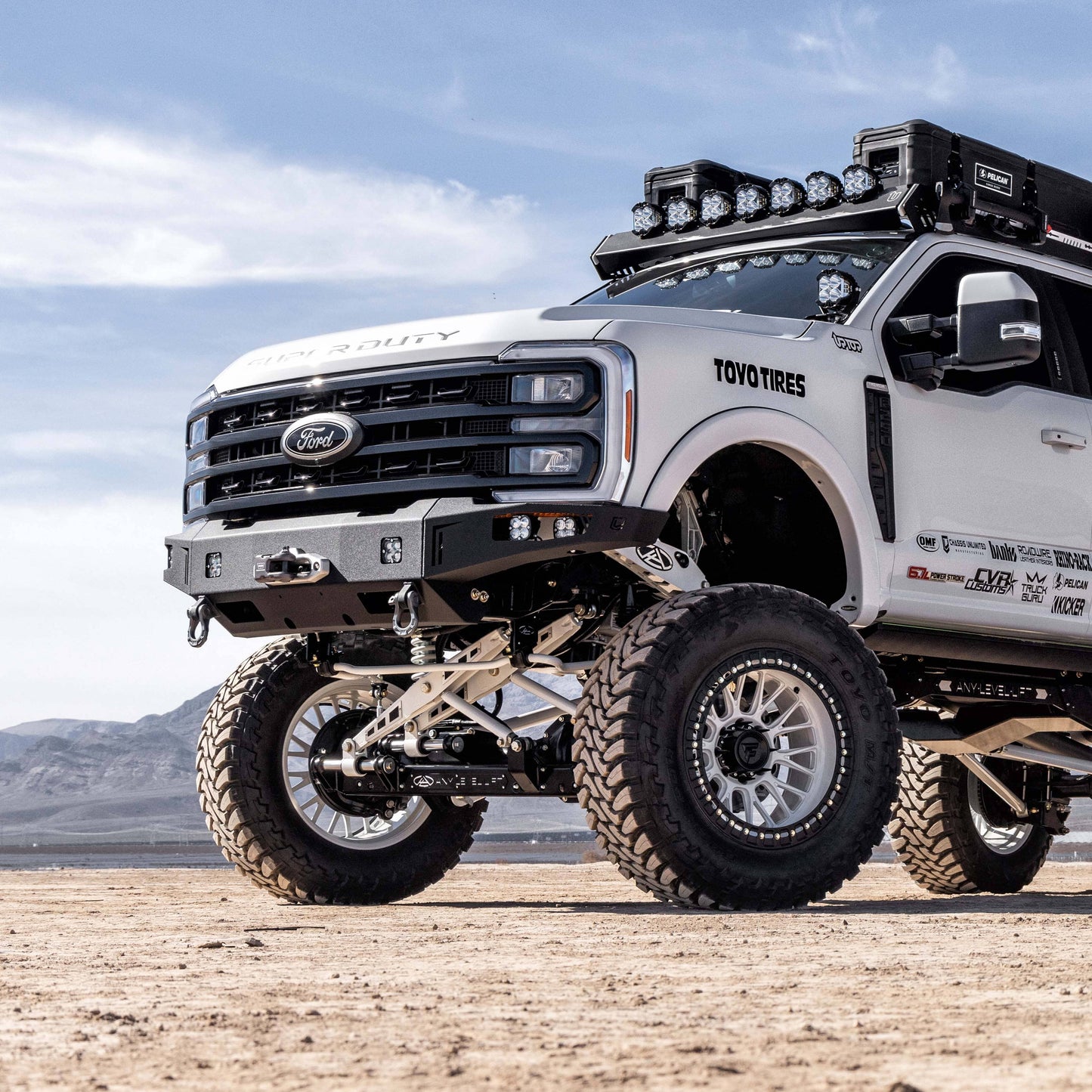 2023+ FORD SUPERDUTY F250/F350 OCTANE SERIES FRONT WINCH BUMPER Chassis Unlimited Inc. 