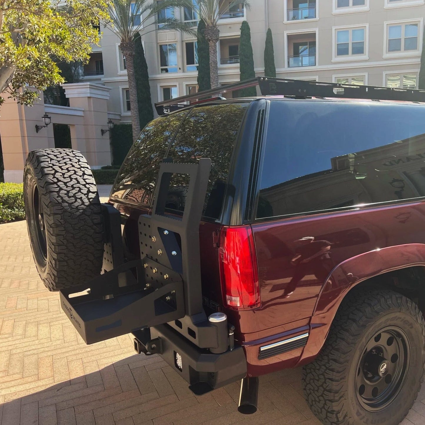 1992-1998 Chevy/GM SUV Octane Dual Swing Out Rear Bumper by Chassis Unlimited Inc. 