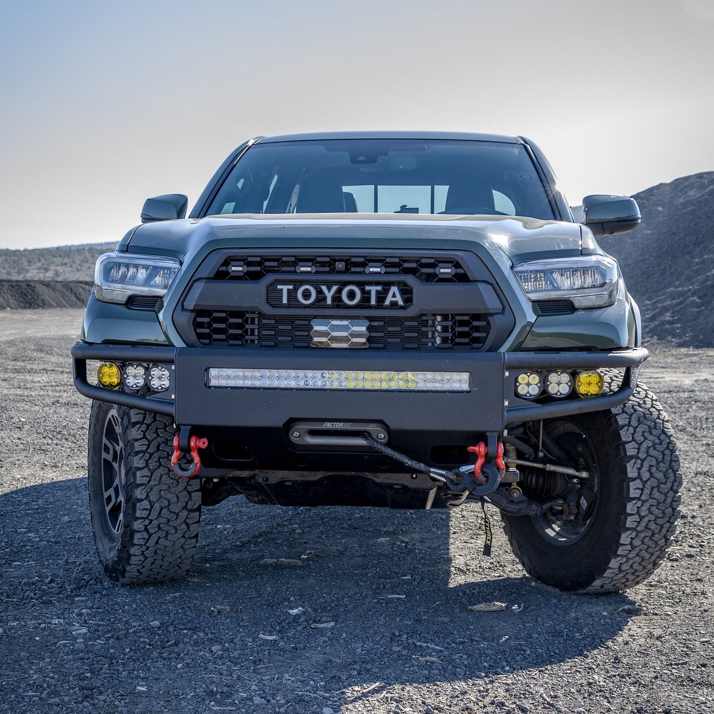 2016-2022 Toyota Tacoma Diablo front winch bumper Chassis Unlimited Inc. 