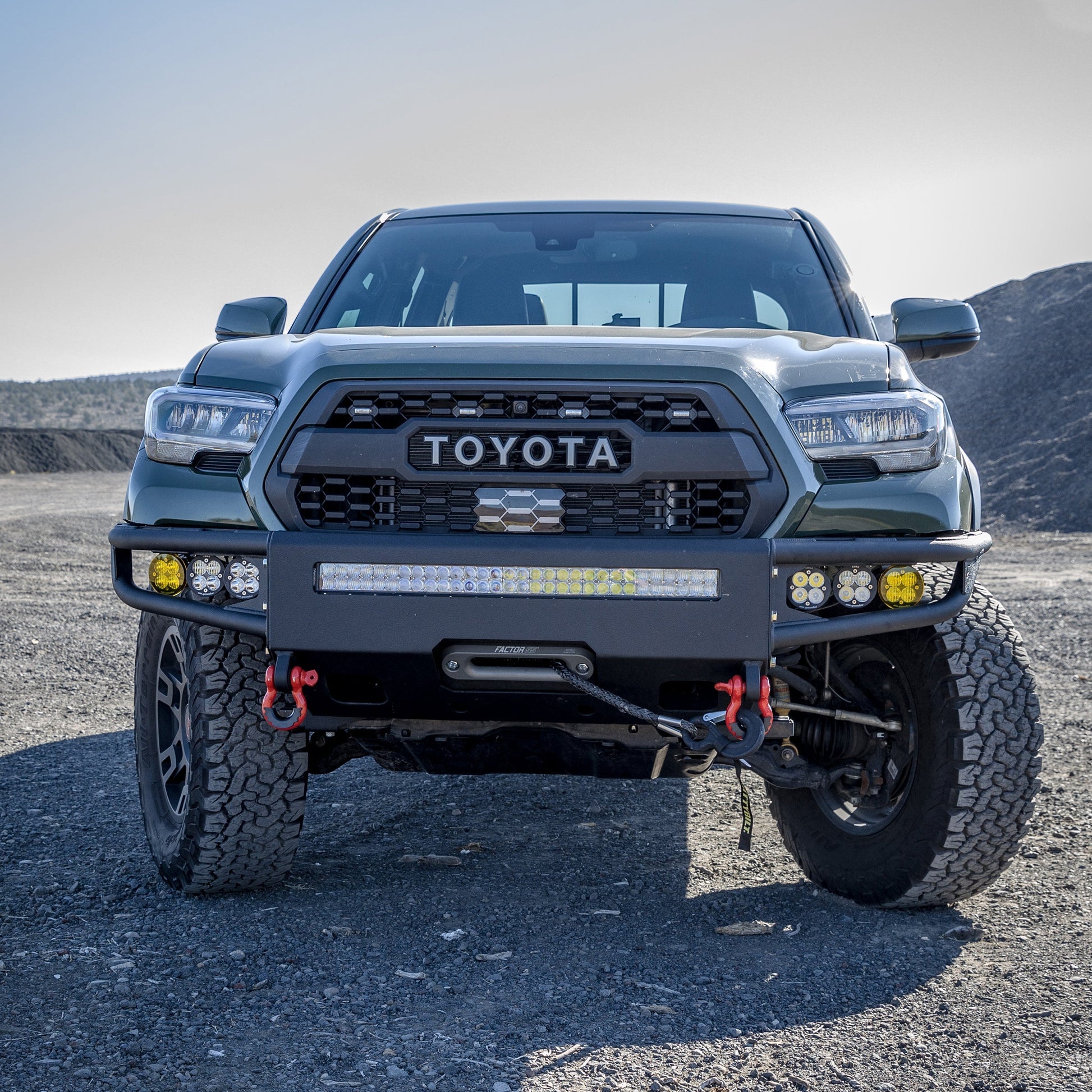 2016-2022 Toyota Tacoma Diablo front winch bumper Chassis Unlimited Inc. 