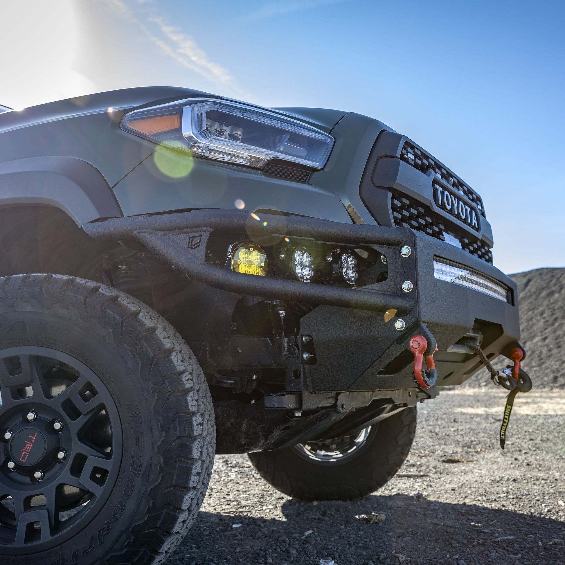 2016-2022 Toyota Tacoma Diablo front winch bumper Chassis Unlimited Inc. 