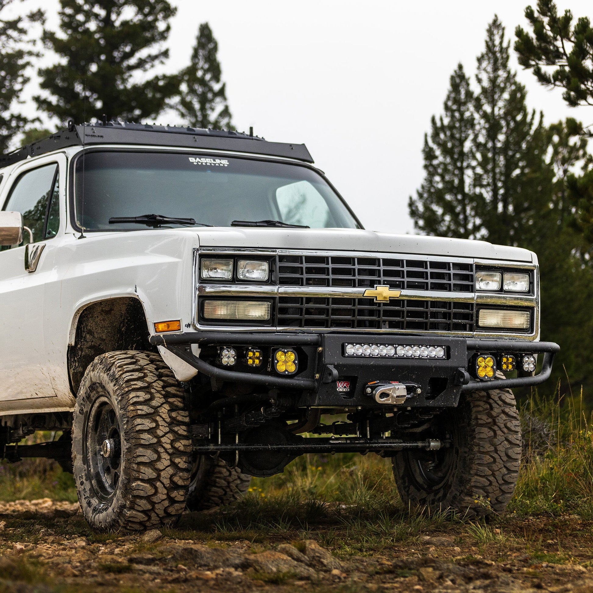 1973-1991 CHEVY/GM FRONT DIABLO WINCH BUMPER Motor Vehicle Parts Chassis Unlimited Inc. 