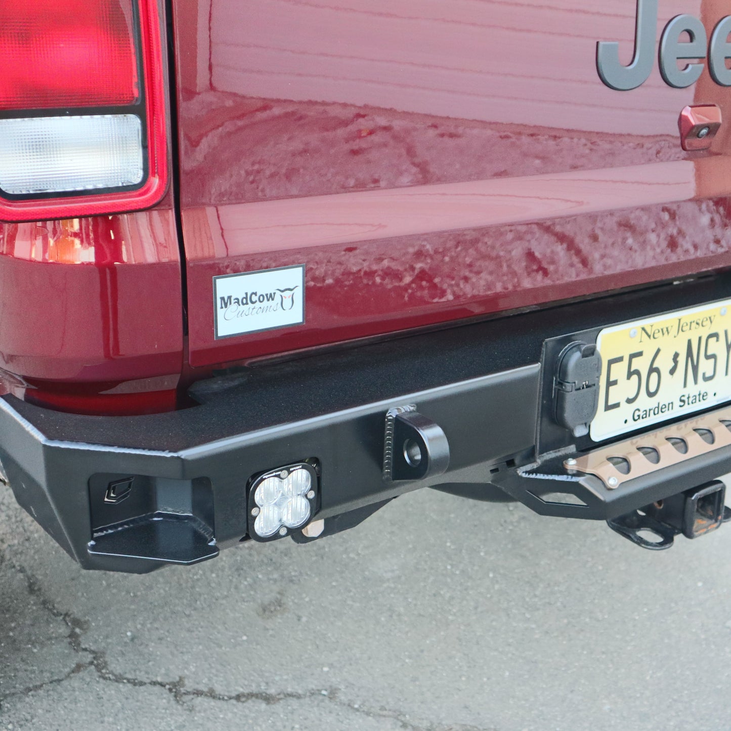 2020-2022 Jeep Gladiator Octane Rear Bumper by Chassis Unlimited Inc. 