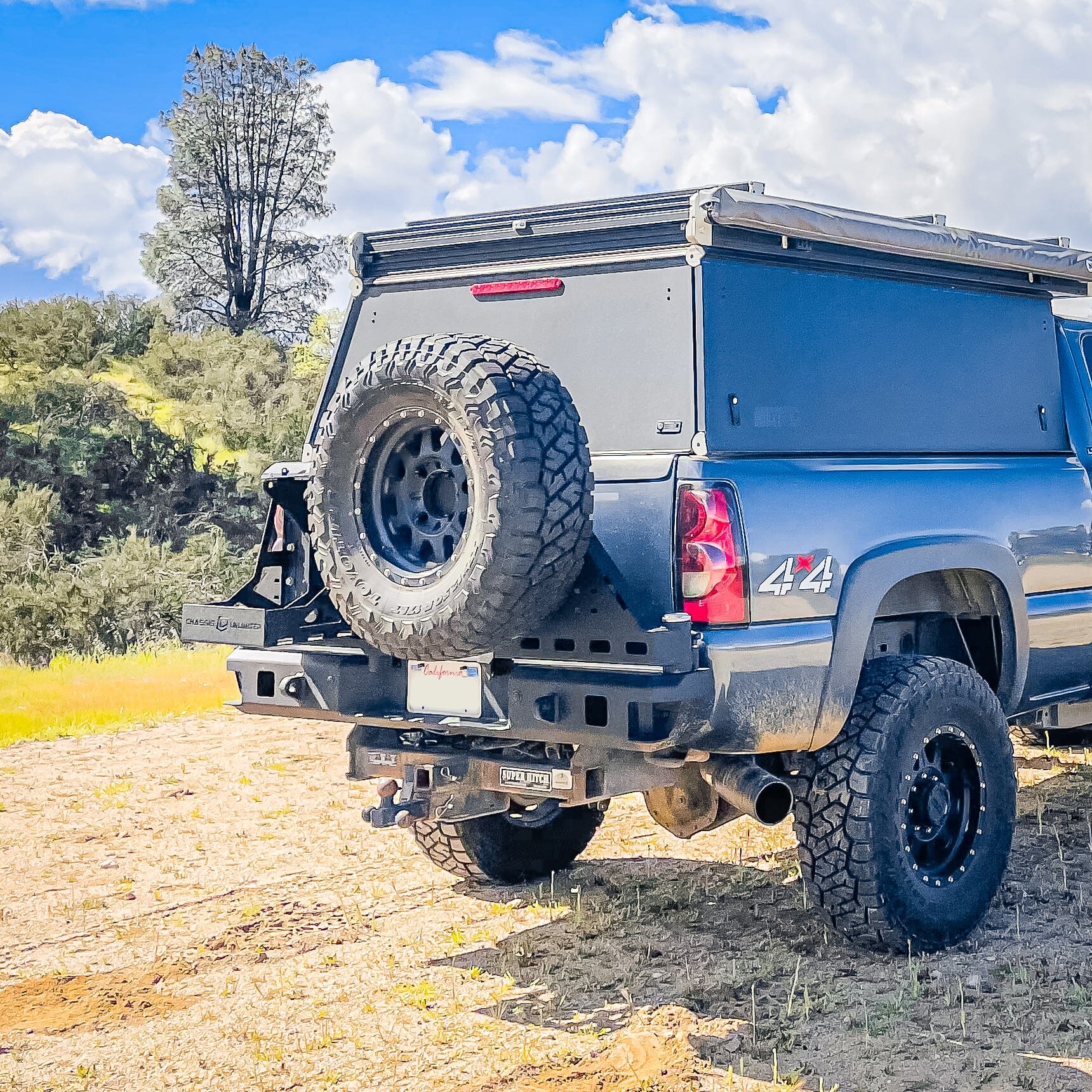 1999-2007 CHEVY/GMC 1500/2500/3500 OCTANE DUAL SWING OUT REAR BUMPER Chassis Unlimited Inc. 