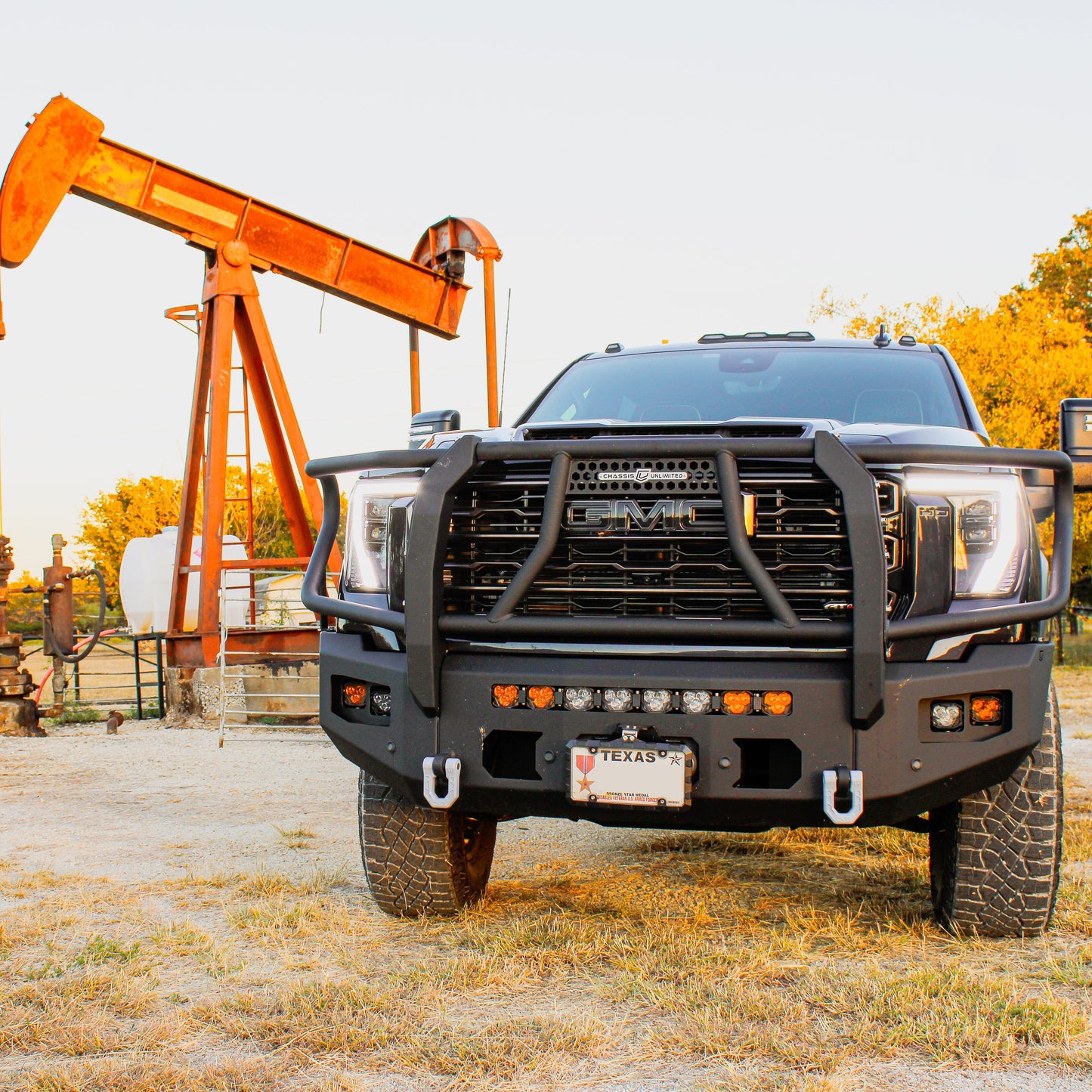 2024+ GMC Sierra 2500-3500 Attitude Front Winch Bumper by Chassis Unlimited Inc. 