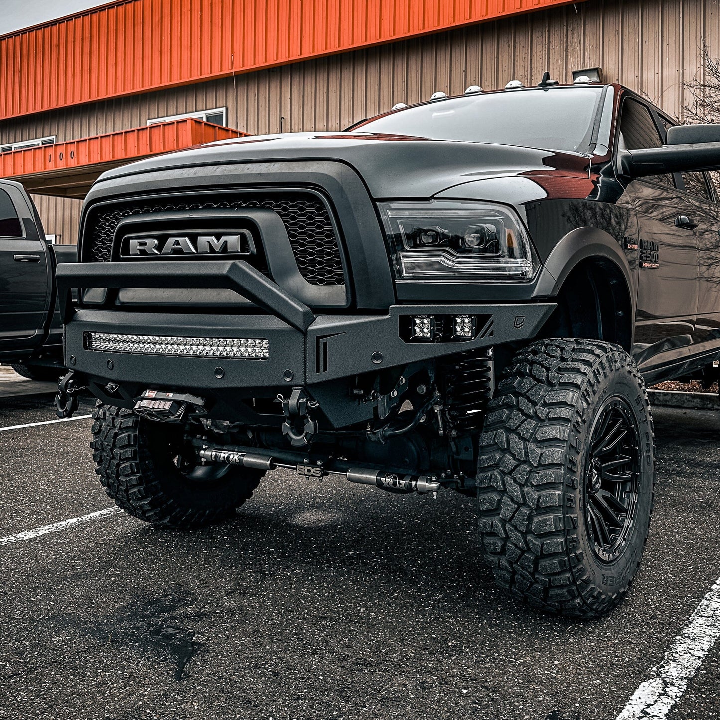 Brush Guard Light Mount Add-On Option (STINGER) Motor Vehicle Parts Chassis Unlimited Inc. 