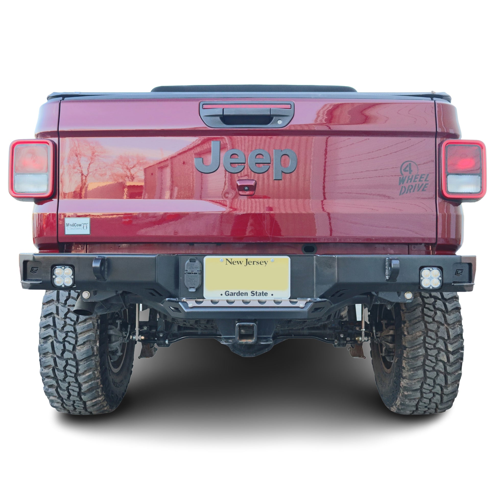 2020-2022 Jeep Gladiator Octane Rear Bumper by Chassis Unlimited Inc. 