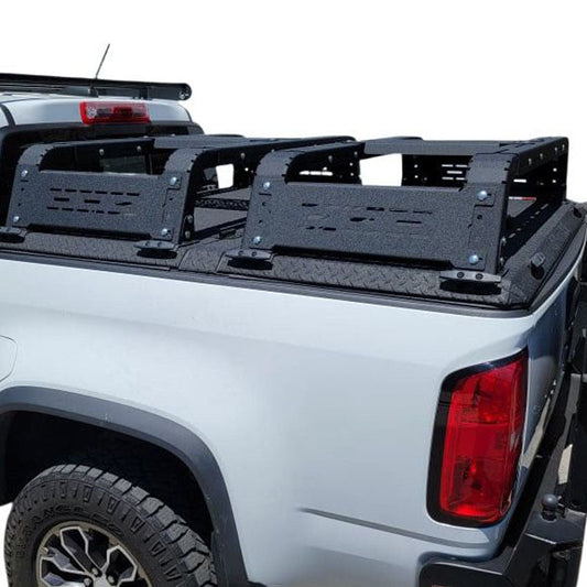 THORAX BED RACK SYSTEM- FITS DIAMOND BACK COVERS 2015-2020 CHEVY COLORADO/GMC CANYON Chassis Unlimited Inc. 