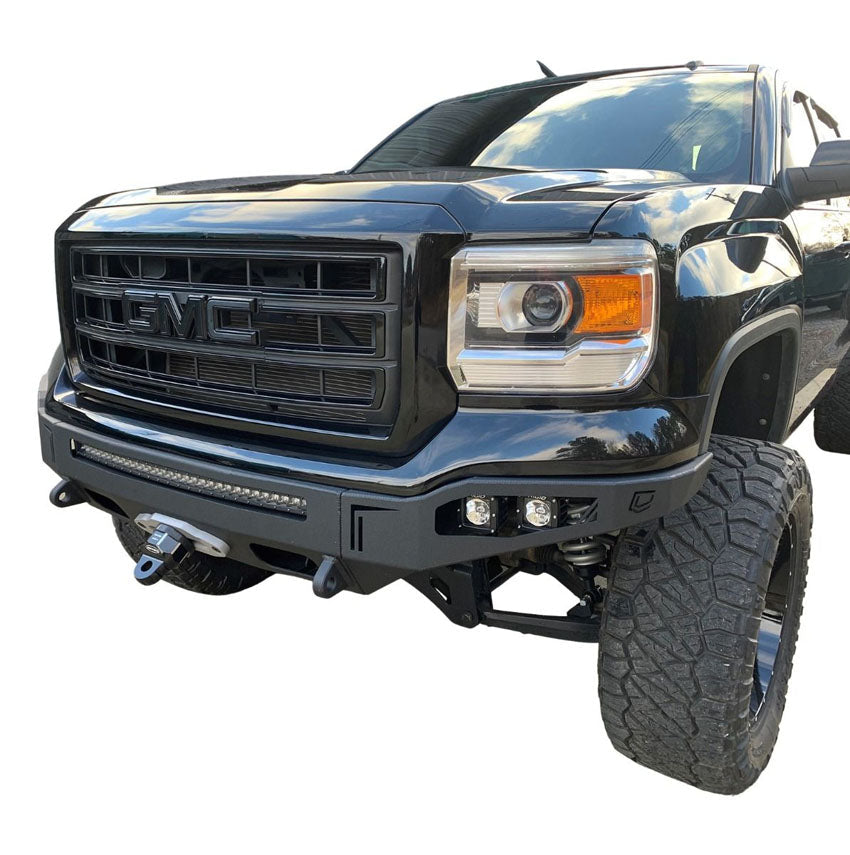 2014-2015 GMC SIERRA 1500 OCTANE FRONT WINCH BUMPER Chassis Unlimited Inc. 