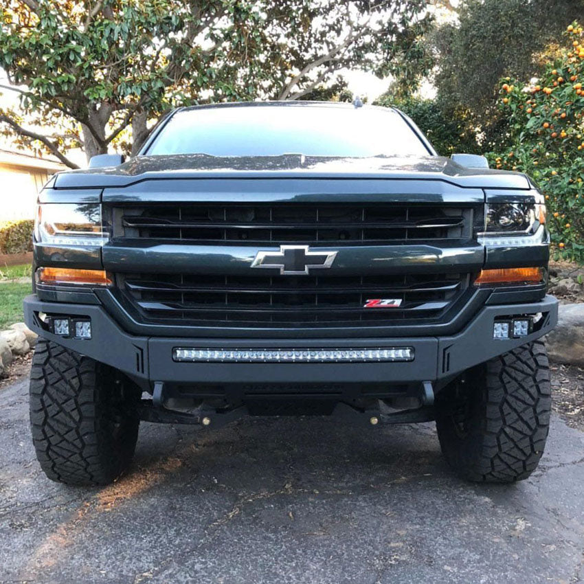 2016-2018 CHEVROLET SILVERADO 1500 OCTANE FRONT WINCH BUMPER Chassis Unlimited Inc. 