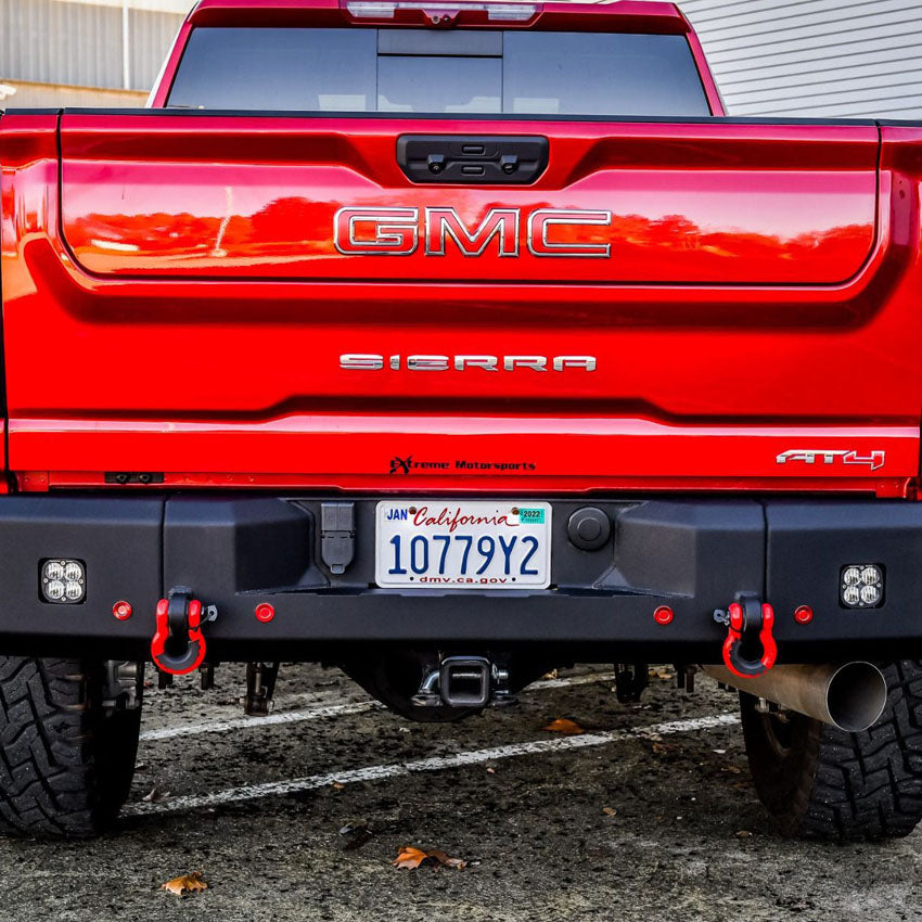 try 2020-2022 gmc sierra 2500-3500 attitude rear bumper
