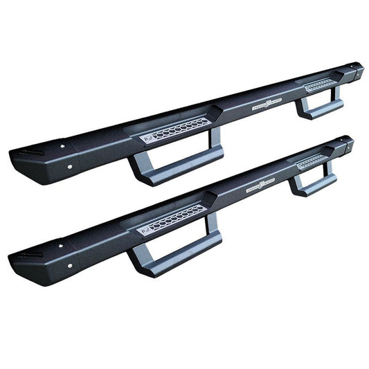 ATTITUDE MODULAR SIDE STEPS - BLACK - 2020-2022 CHEVY/GMC CREW CAB Chassis Unlimited Inc. 