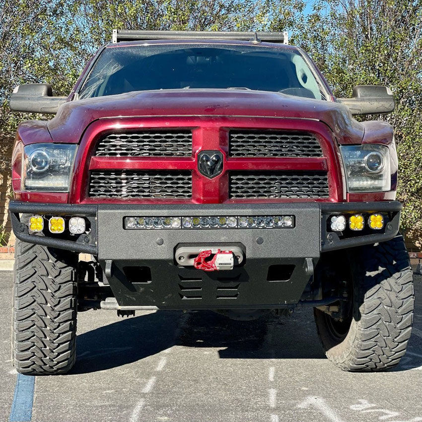 2010-2018 RAM 2500/3500 DIABLO FRONT WINCH BUMPER Chassis Unlimited Inc. 