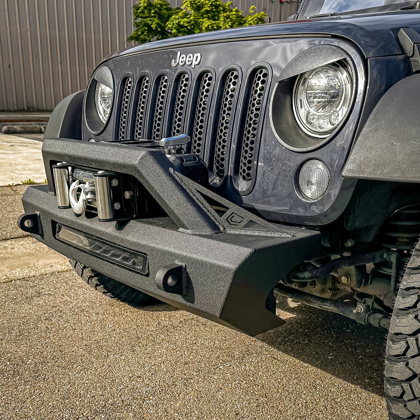 2007-2018 Jeep Wrangler JK Octane Front Bumper by Chassis Unlimited Inc. 