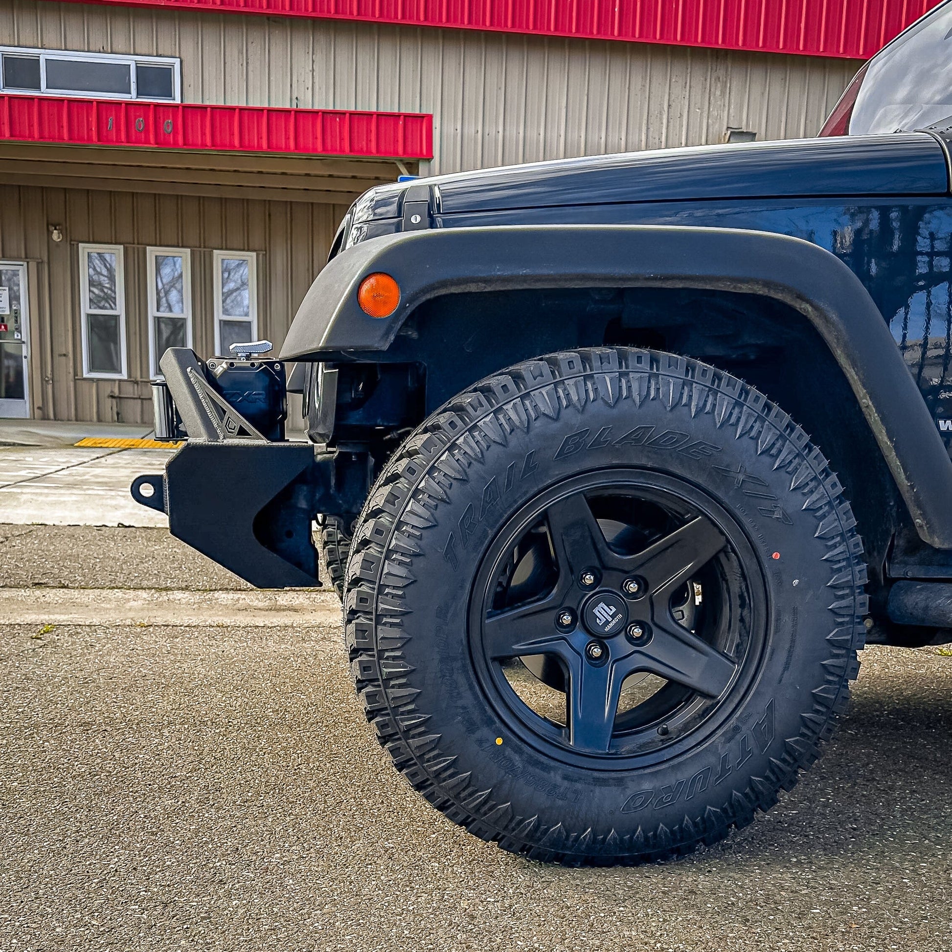 2007-2018 Jeep Wrangler JK Octane Front Bumper by Chassis Unlimited Inc. 