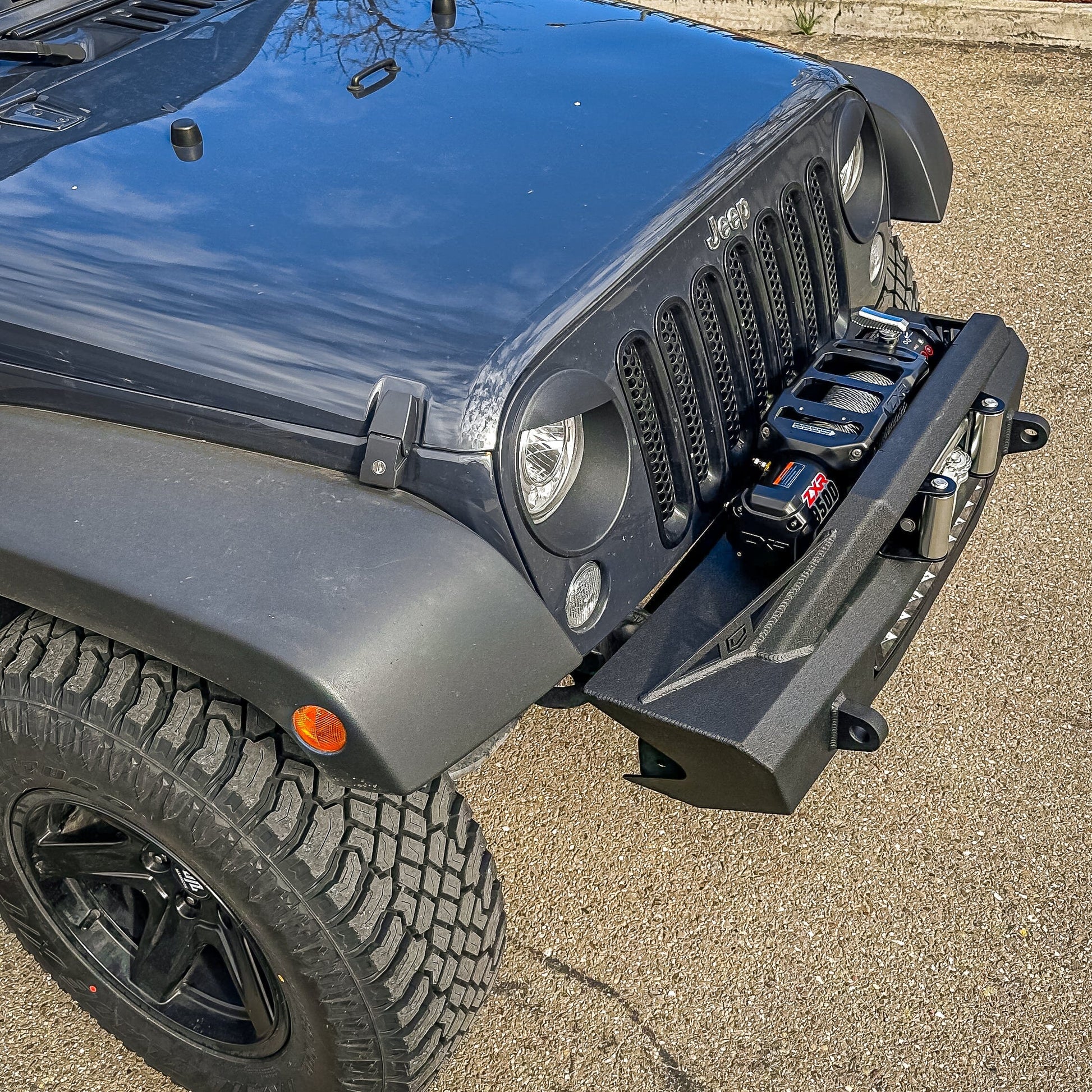 2007-2018 Jeep Wrangler JK Octane Front Bumper by Chassis Unlimited Inc. 